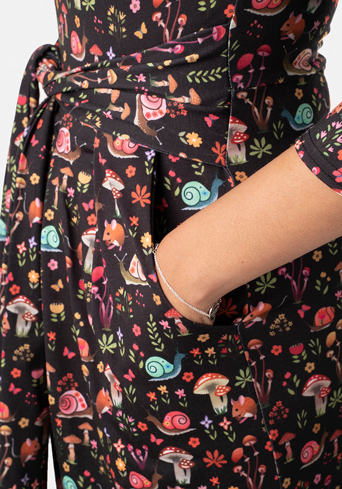 Sammy Snail Print Dress