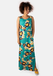 Sarah-Jane Oversized Floral Print Maxi Dress