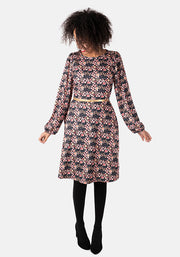 Sibyl Meadow Ditsy Floral Print Dress
