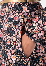 Sibyl Meadow Ditsy Floral Print Dress