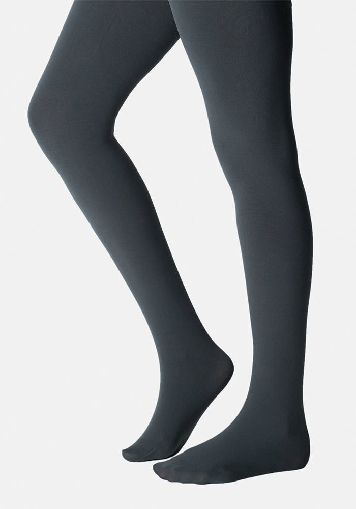 Second angle of Premium 80 Denier Tights Slate