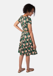 Sue Sloth Print Dress