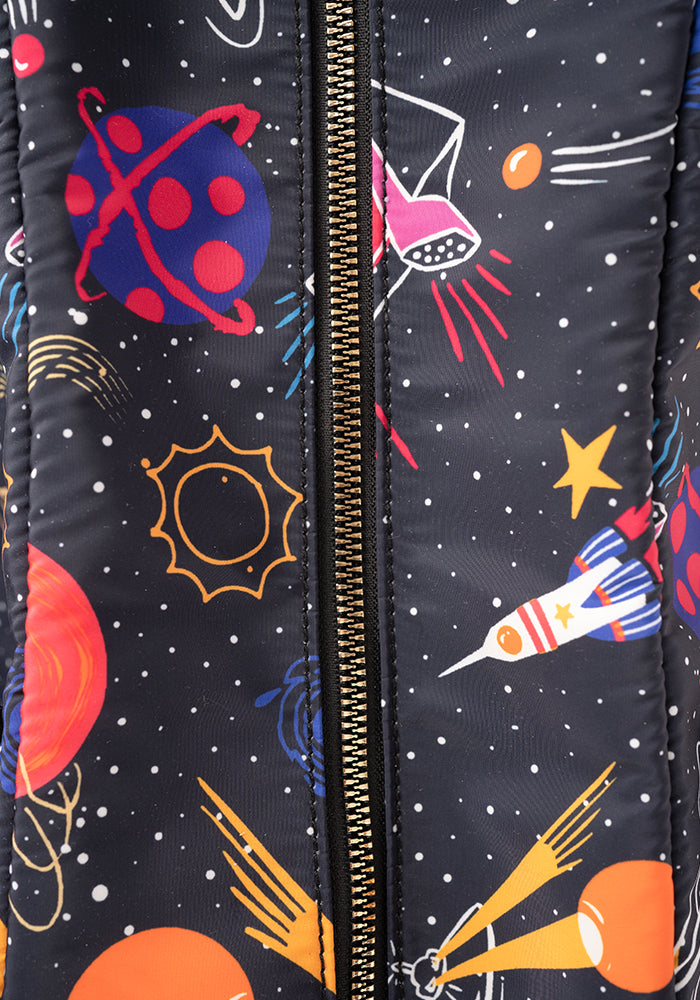 Space Print Weekend Bag