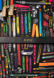 Stationery Print Rucksack