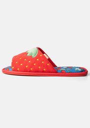 Strawberry Mule Slippers