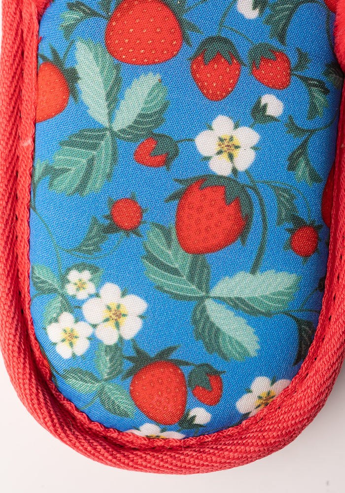 Strawberry Mule Slippers