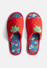 Strawberry Mule Slippers