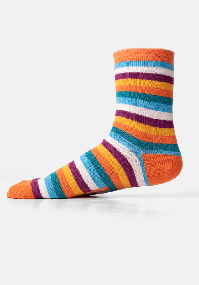 3 Pack Dog, Rainbow Star & Stripe Knit Socks