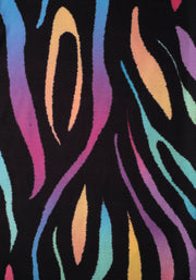 Sunny Multi Coloured Zebra Print Culotte Jumpsuit
