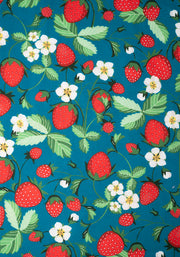 Suri Trailing Strawberry Print Dress