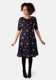 Sutara Animal Star Print Dress