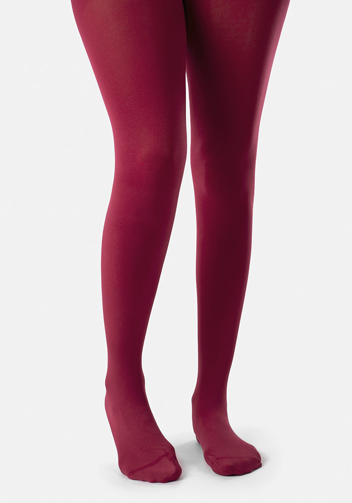 Front view of Premium 80 Denier Tights Aster