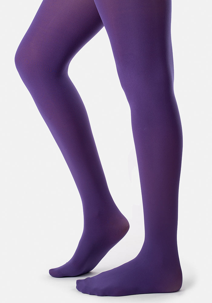 Front view of 50 Denier Premium Tights (Petunia)