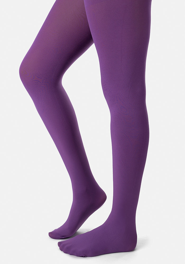 Second angle of Premium 80 Denier Tights Sapphire
