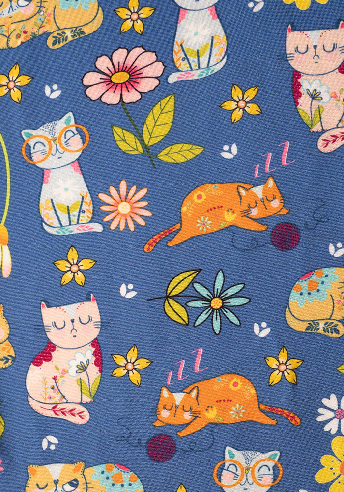 Tiger-Lily Pretty Cat Print Pyjama Set