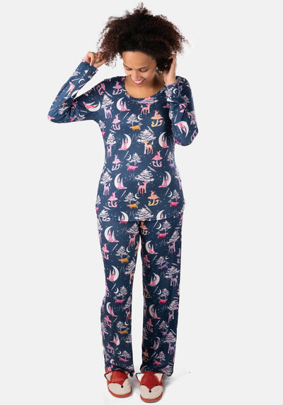 Yaretzi Magical Forest Print Pyjamas Set