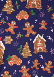 Yule Gingerbread Print Dress