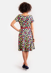 Ada Apple Print Dress