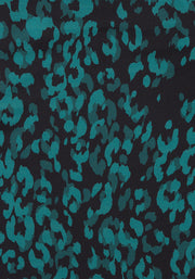 Milly Green Animal Print Dress