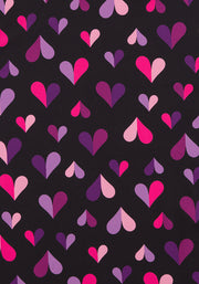 Nicole Heart Print Dress
