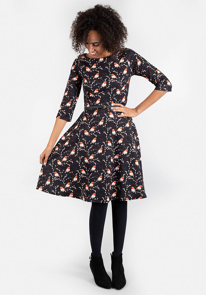 Fifth angle of Robin Print Dress