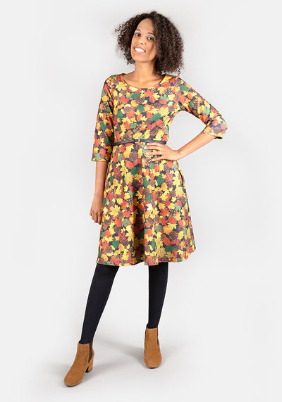 Aubrey Autumn Leaves Dress