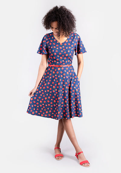 Sienna Strawberry Print Dress