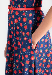 Sienna Strawberry Print Dress
