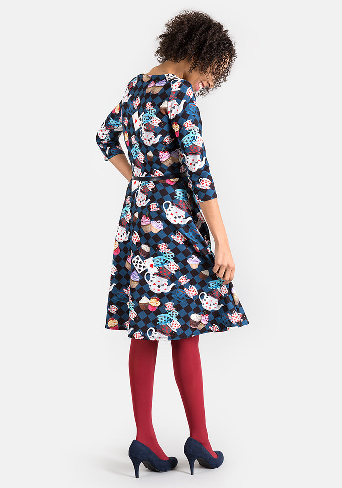 Alice Tea Party Print Dress