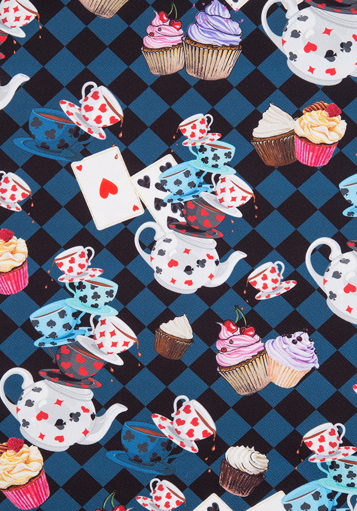 Alice Tea Party Print Dress