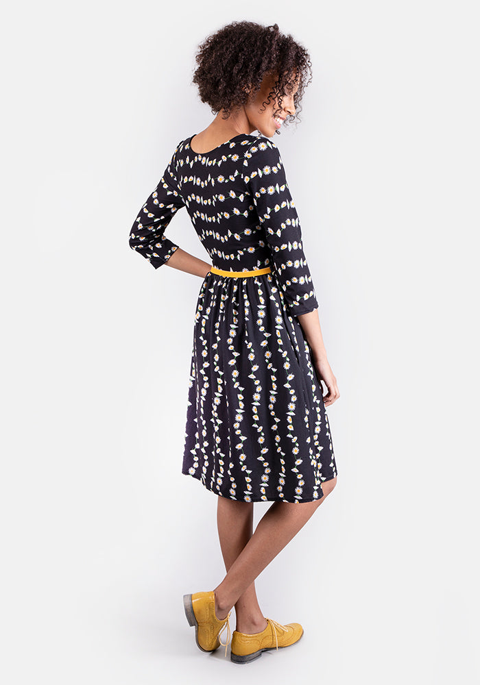 Daphne Daisy Chain Print Reversible Dress