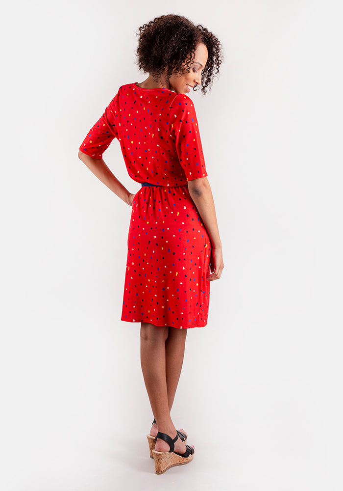 Heidi Spot Print Dress
