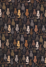 Callie Cat Print Dress