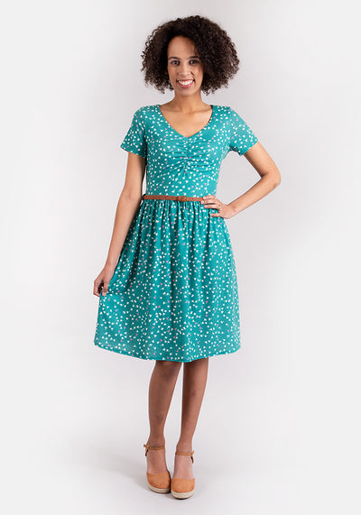 Elizabeth Heart Print Dress