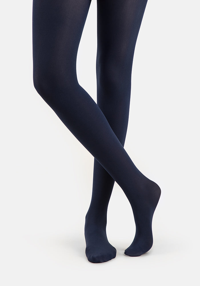 Front view of 50 Denier Premium Tights (Navy)